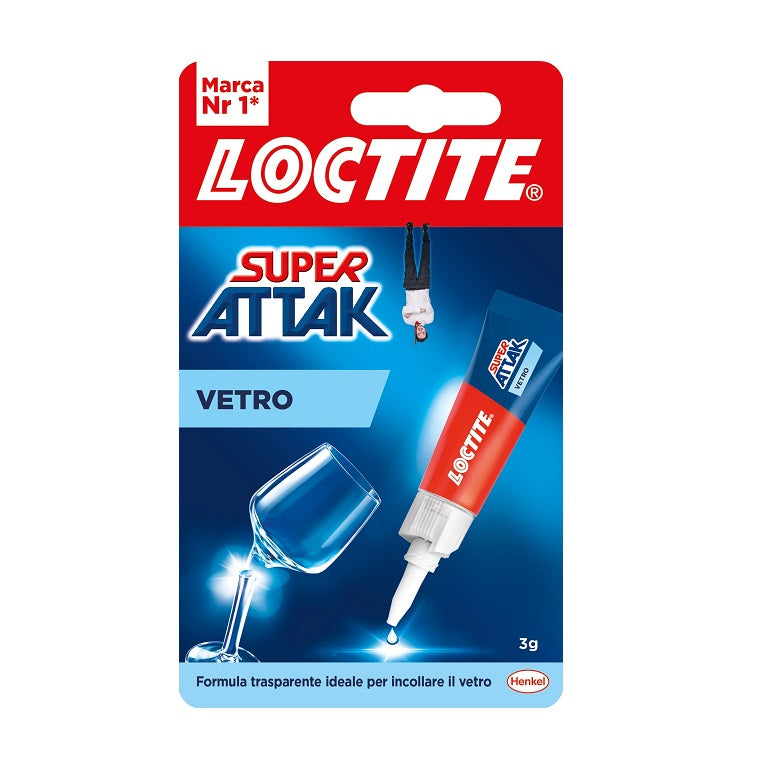 HENKEL COLLA SUPER ATTAK VETRO gr. 3