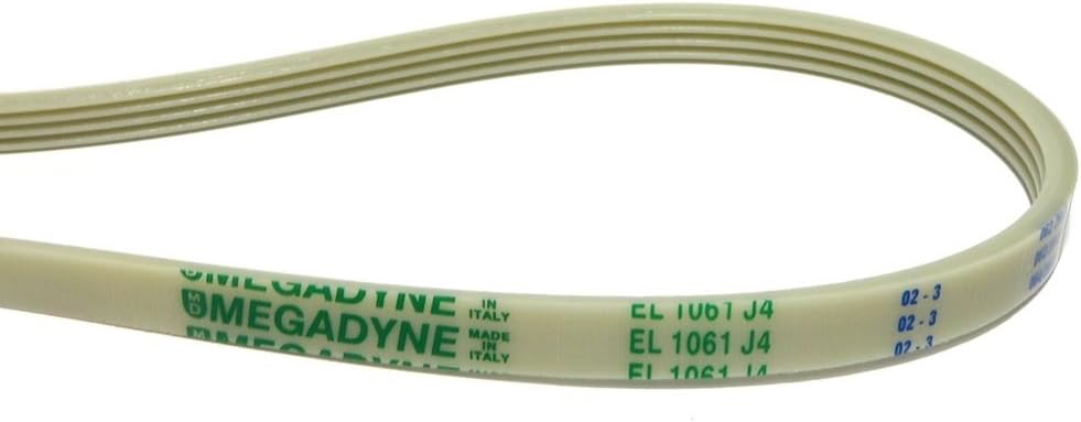 CINGHIA ELASTICA EL 1061 J4 ADATTABILE PER MOTORE LAVATRICE SILTAL
