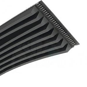 CINGHIA ELASTICA 1287 PHE ADATTABILE PER MOTORE LAVATRICE REX - ELECTROLUX - AEG