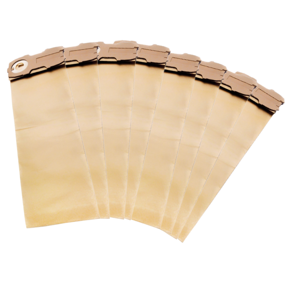 CONFEZIONE 8 SACCHETTI IN CARTA COMPATIBILE PER VORWERK FOLLETTO ADATTABILE PER VK120 VK121 VK122