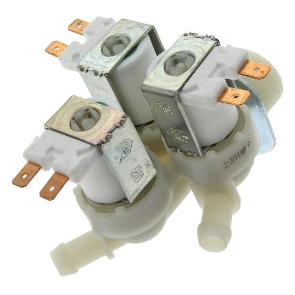 ELETTROVALVOLA UNIVERSALE 3 VIE 180° USCITA 15mm ADATTABILE LAVATRICE