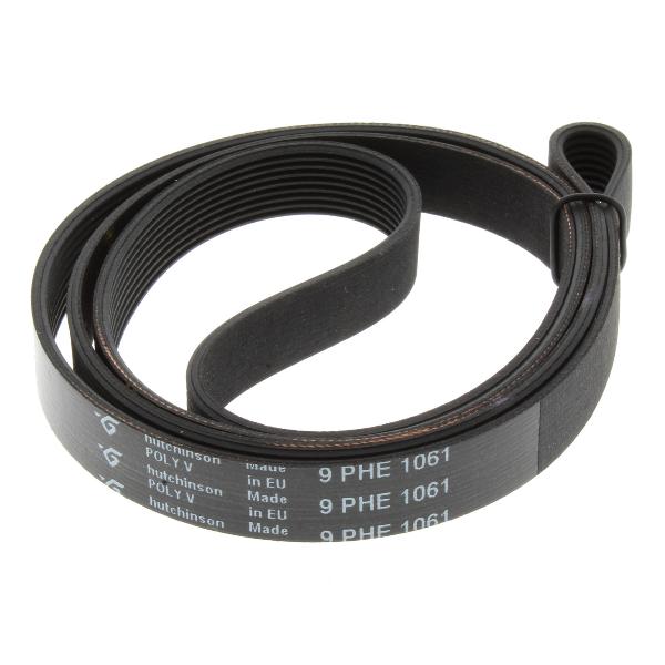 CINGHIA ELASTICA EL 1061 H9 ADATTABILE PER MOTORE LAVATRICE INDESIT - ARISTON