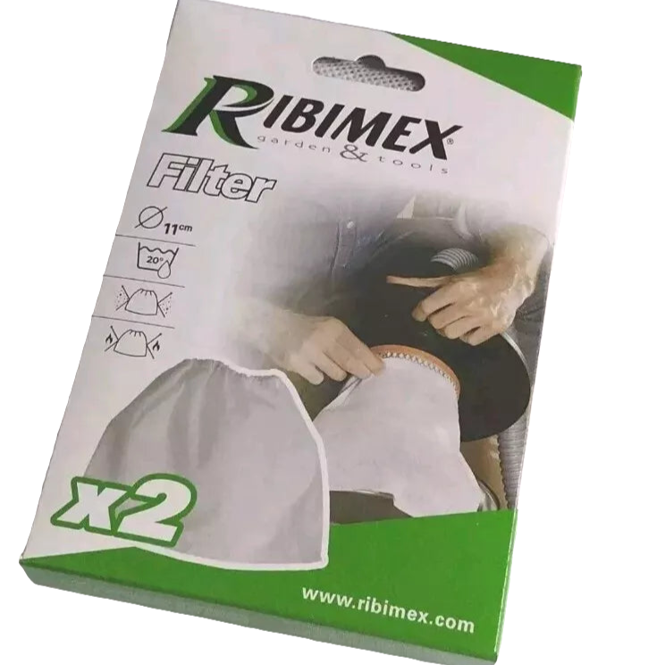 SET 2 PREFILTRI AUTOESTINGUENTI PER ASPIRACENERE RIBIMEX