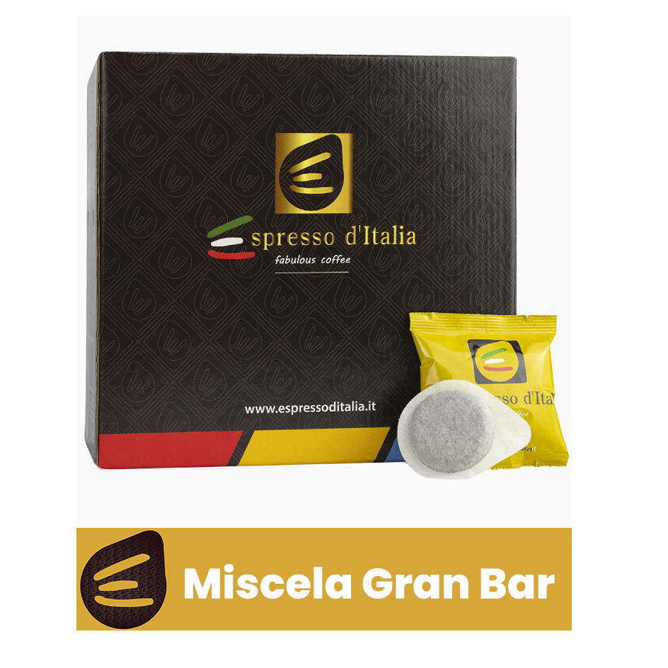 BOX DA 50 CIALDE ESPRESSO D'ITALIA MISCELA GRAN BAR