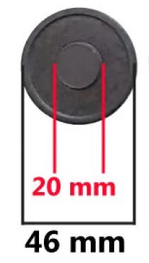PIATTELLO PICCOLO AUSILIARE S2722 ADATTABILE A CUCINE E PIANI COTTURA INDESIT - ARISTON