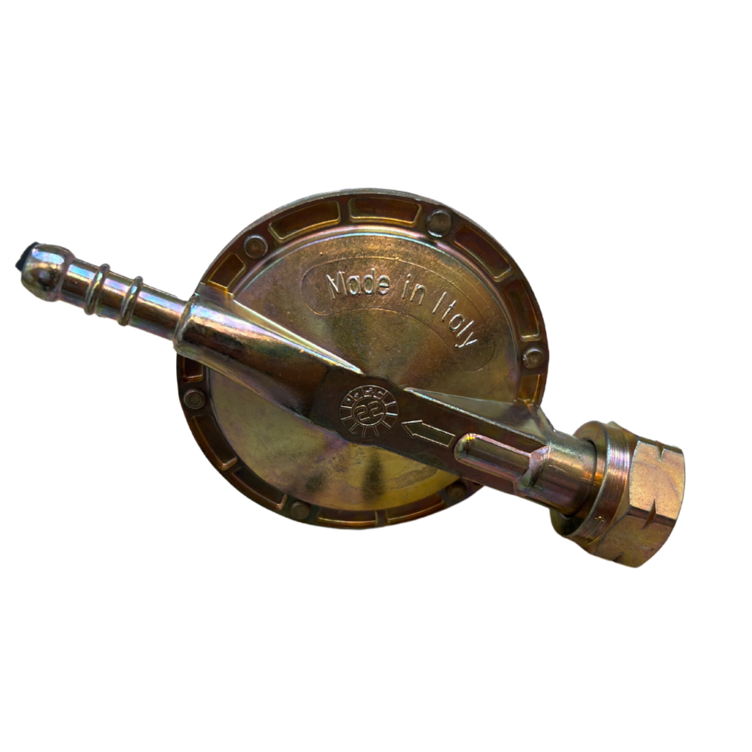 REGOLATORE BASSA PRESSIONE REGOLABILE PER BOMBOLA GPL