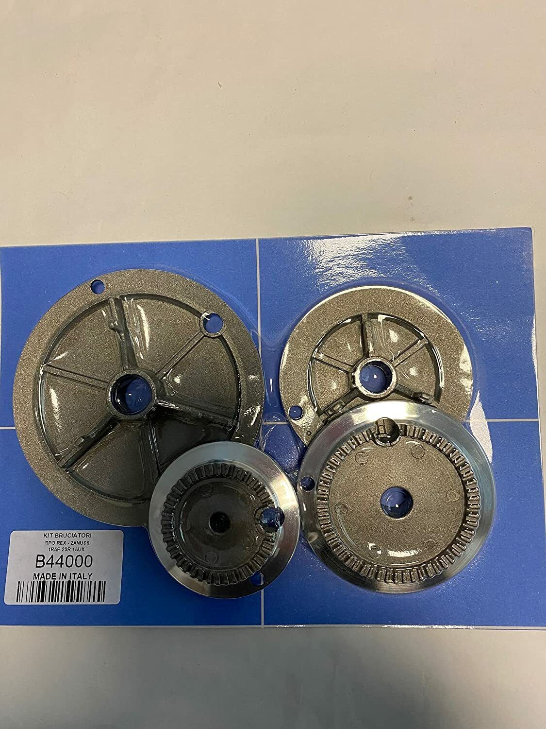 KIT BRUCIATORI DOPPIO FORO ADATTABILE PER PIANI COTTURA E CUCINE REX - ZANUSSI - ELECTROLUX