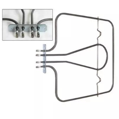 RESISTENZA BASE FORNO DOPPIA 1050+450W ADATTABILE PER FORNI CANDY - ZEROWATT - HOOVER