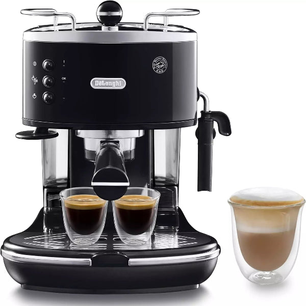 MACCHINA PER CAFFE' ESPRESSO MANUALE "ICONA VINTAGE" DE LONGHI ECO 311.BK