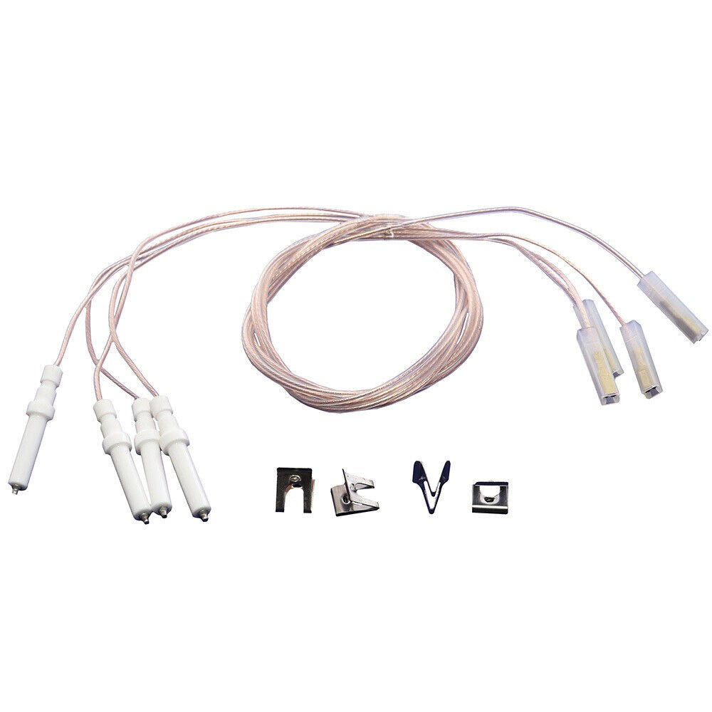 KIT 4PZ CANDELETTA ACCENSIONE TRIPLA CORONA 34101002 ADATTABILE PER CUCINA E PIANO COTTURA INDESIT - ARISTON
