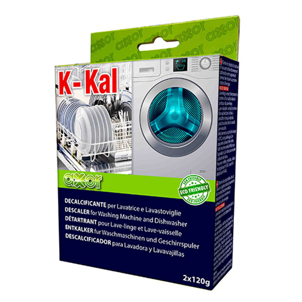 K-KAL AXOR DECALCIFICANTE ANTICALCARE IN POLVERE PER LAVATRICI E LAVASTOVIGLIE