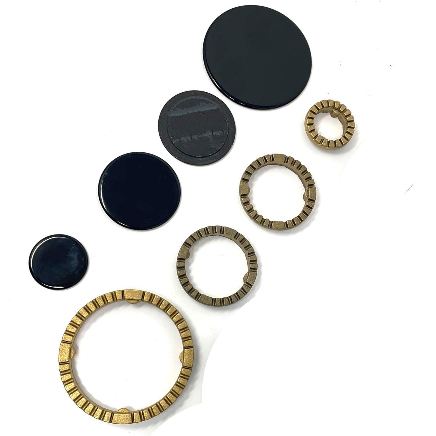 KIT ANELLI SPARTIFIAMMA + PIATTELLI SS0228 ADATTABILE A CUCINE E PIANI COTTURA INDESIT - ARISTON