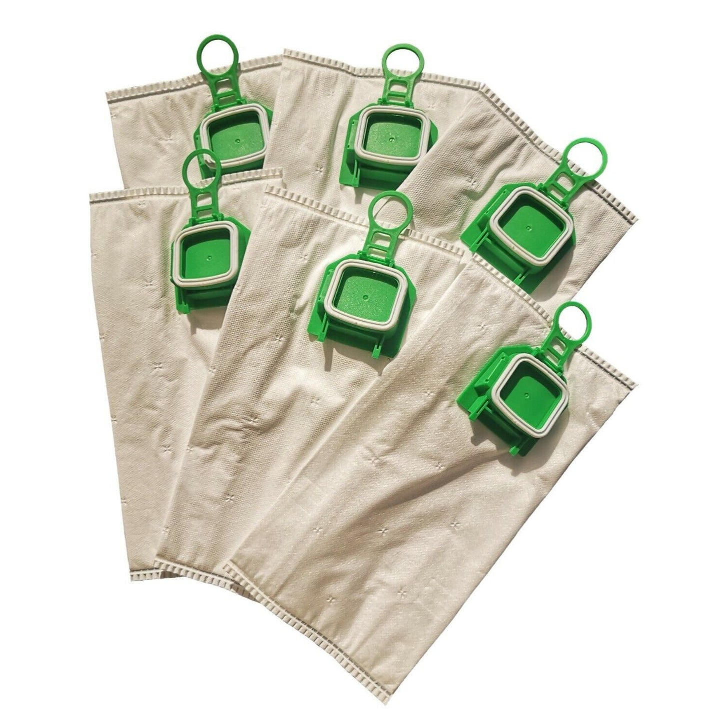 CONFEZIONE 6 SACCHETTI IN MICROFIBRA COMPATIBILE PER VORWERK FOLLETTO ADATTABILE PER VK140 - VK150