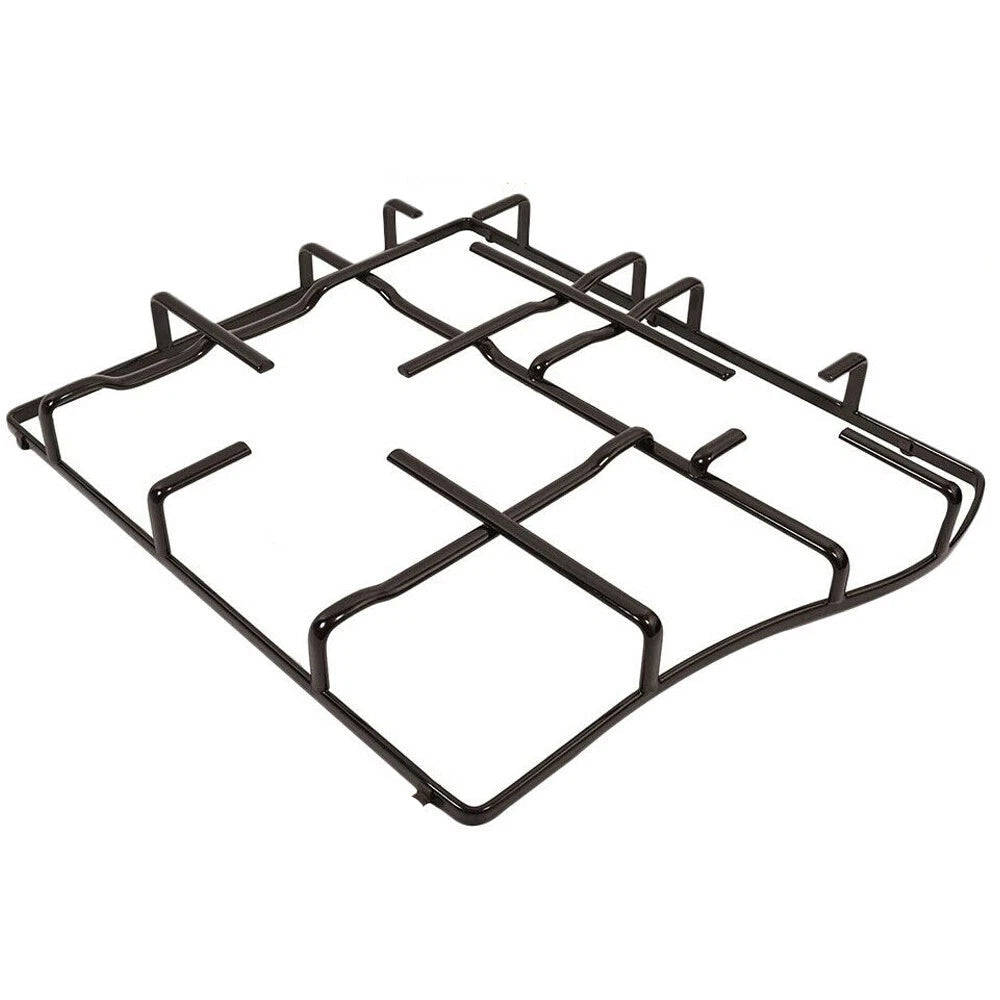 GRIGLIA SMALTATA NERA SINISTRA 37/41,5x35CM ORIGINALE PER PIANI COTTURA HOTPOINT ARISTON