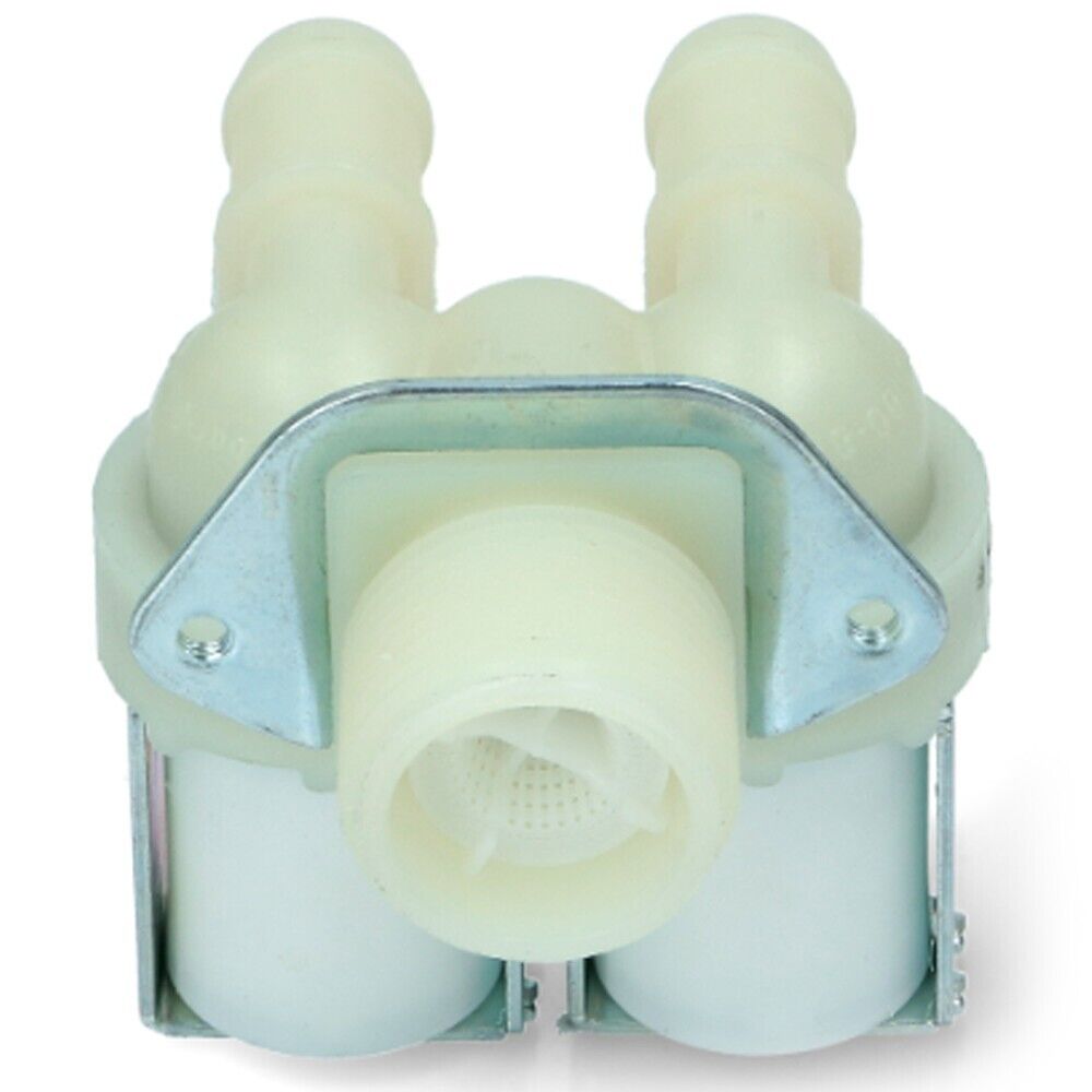 ELETTROVALVOLA UNIVERSALE 2 VIE 180° USCITA 12mm ADATTABILE LAVATRICE