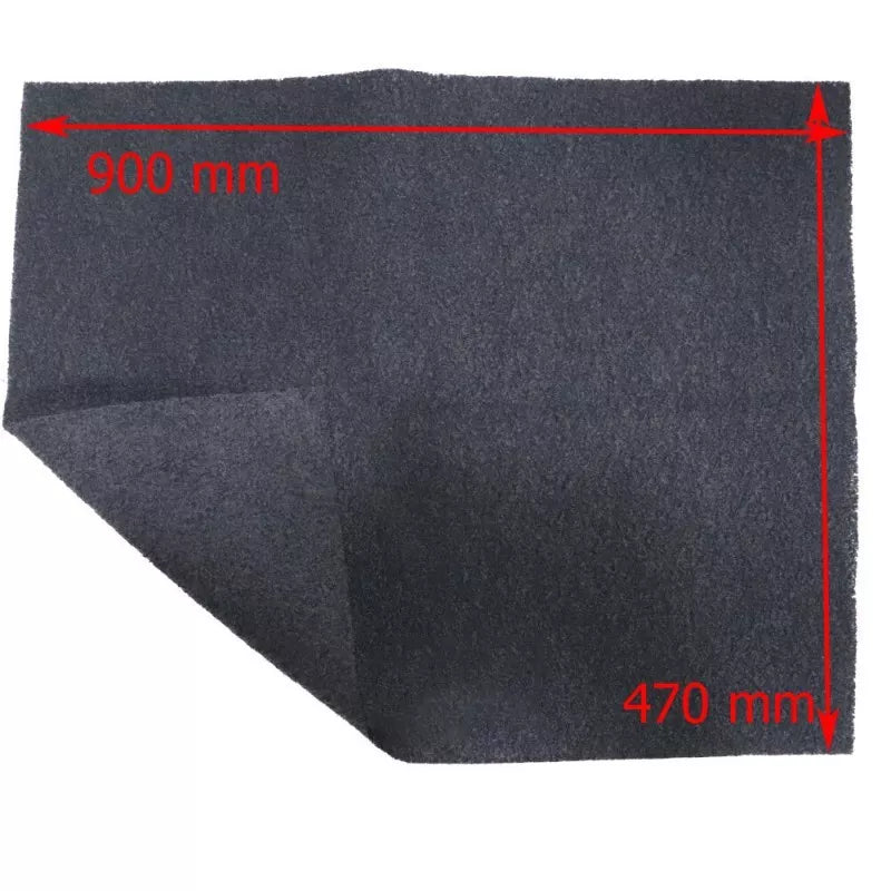 FILTRO SPUGNA UNIVERSALE AI CARBONI ATTIVI FK024 PER CAPPE ASPIRANTI