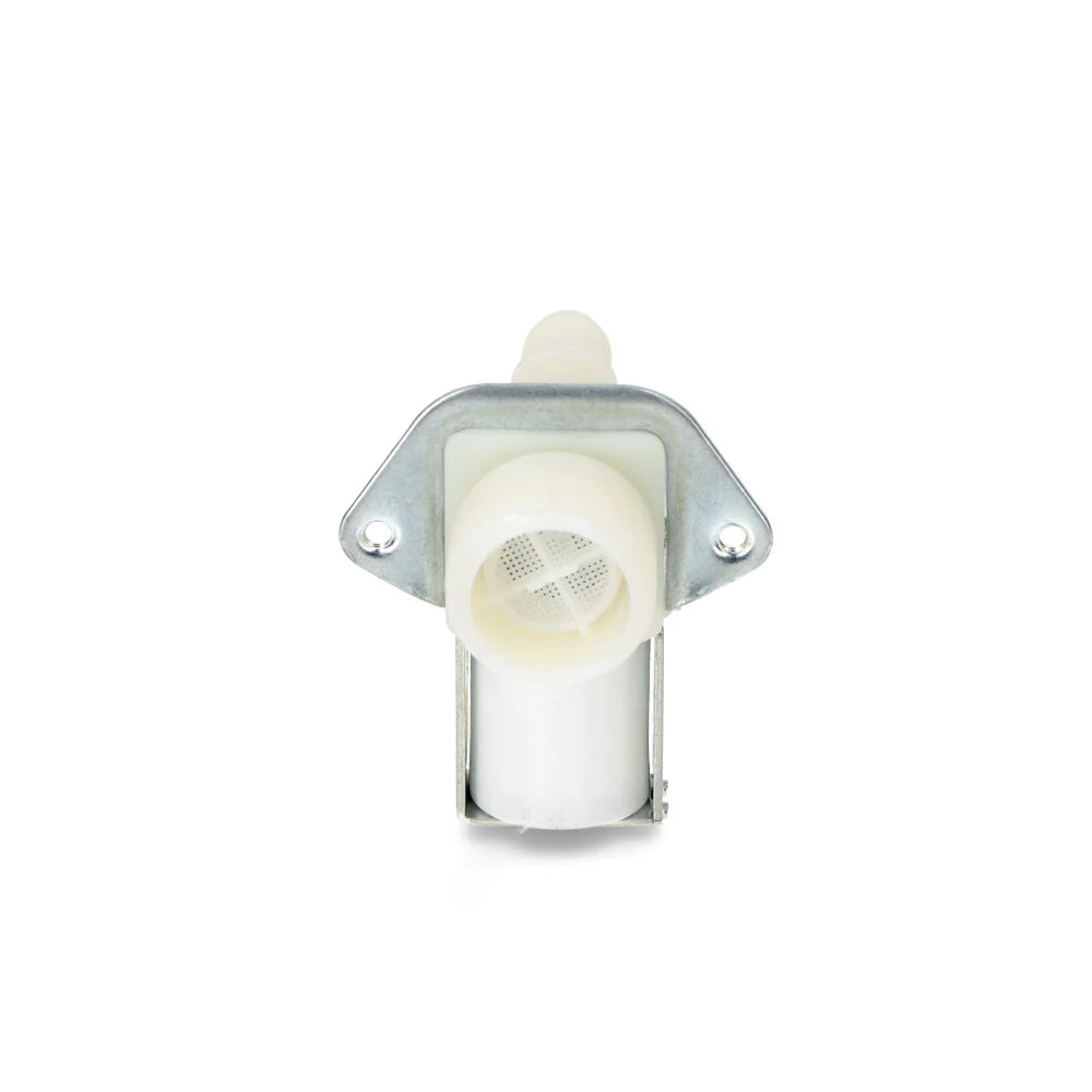 ELETTROVALVOLA UNIVERSALE 1 VIA 180° USCITA 15mm 2 CONTATTI ADATTABILE LAVATRICE