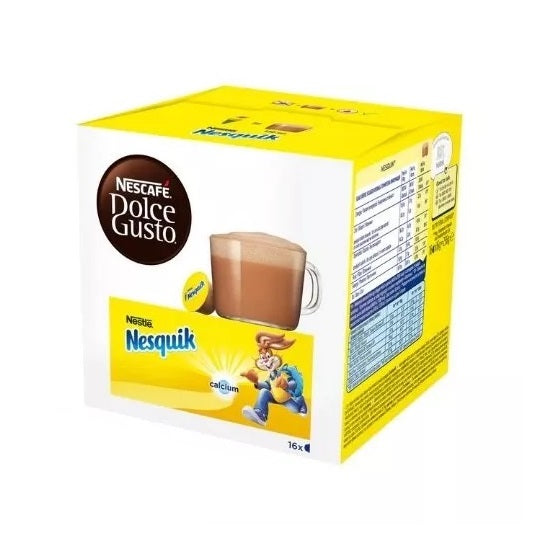 BOX DA 16 CAPSULE NESTLE' "NESQUIK" ORIGINALI NESCAFE' DOLCE GUSTO