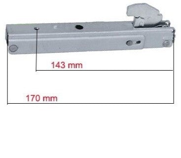 COPPIA CERNIERE PORTA FORNO KCF6910 ADATTABILE WHIRLPOOL - FRANKE - GLEM GAS
