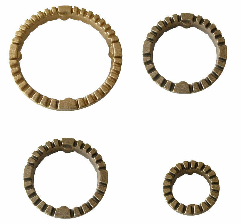 KIT ANELLI SPARTIFIAMMA + PIATTELLI SS0228 ADATTABILE A CUCINE E PIANI COTTURA INDESIT - ARISTON
