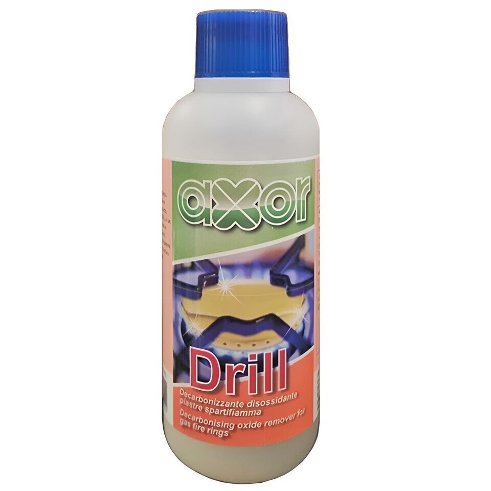 AXOR DRILL DECARBONIZZANTE DISOSSIDANTE PER PIASTRE E SPARTIFIAMMA PIANO COTTURA