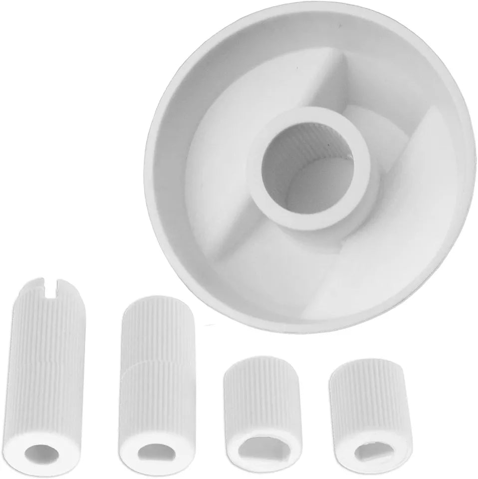 MANOPOLA POMELLO CUCINA PIANO COTTURA BIANCA UNIVERSALE