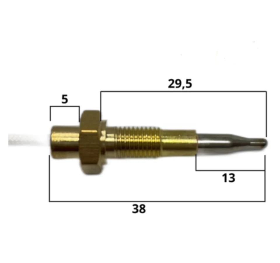 TERMOCOPPIA 90 CM C00074279 ORIGINALE PER CUCINE - PIANI COTTURA INDESIT - ARISTON - WHIRLPOOL - FRANKE