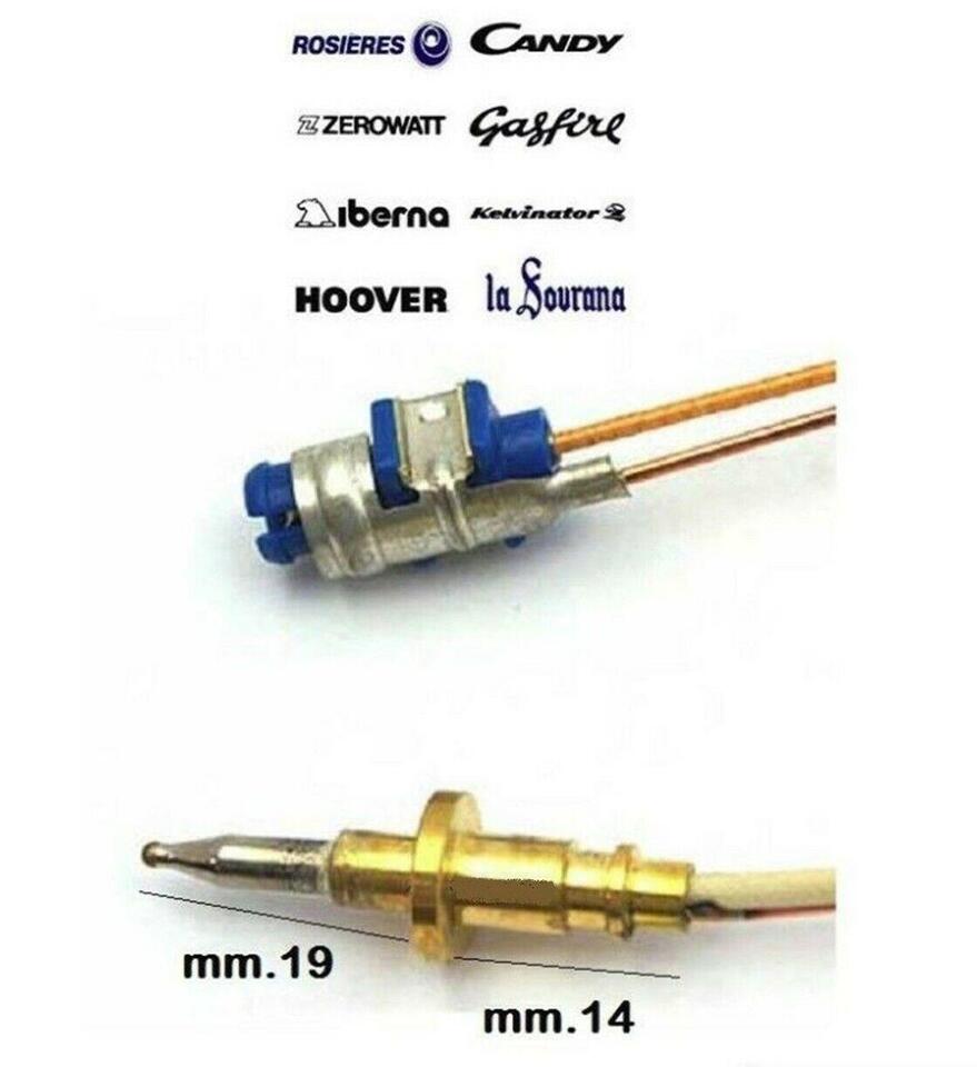 TERMOCOPPIA 45CM 42803411 ORIGINALE PER CUCINE - PIANI COTTURA CANDY - HOOVER - ZEROWATT