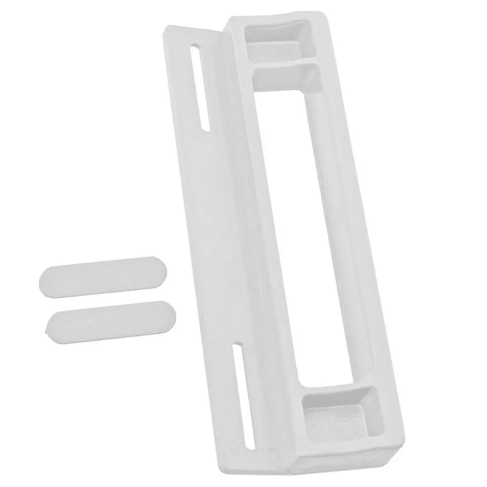 MANIGLIA UNIVERSALE BIANCA PER FRIGORIFERI LUNGH. 190MM - INTERASSE 163MM