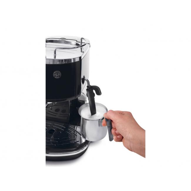 MACCHINA PER CAFFE' ESPRESSO MANUALE "ICONA VINTAGE" DE LONGHI ECO 311.BK