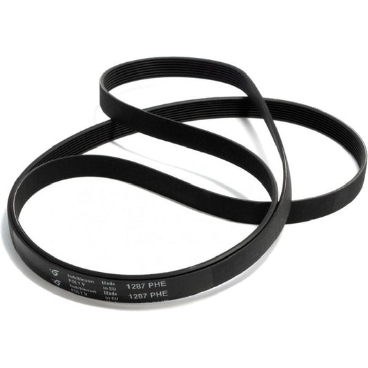 CINGHIA ELASTICA 1287 PHE ADATTABILE PER MOTORE LAVATRICE REX - ELECTROLUX - AEG