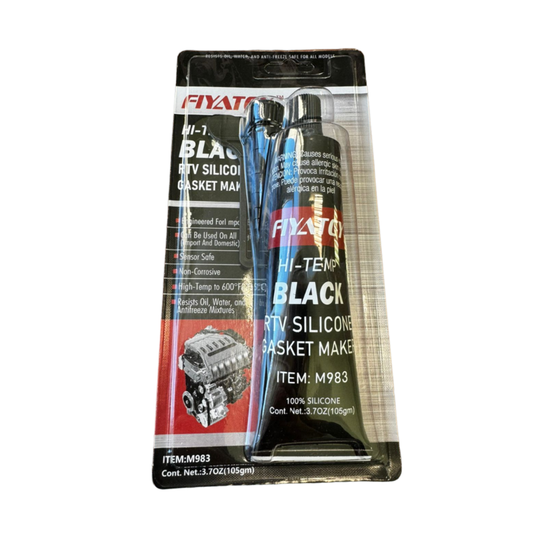 Silicone Nero Per Auto - Colla Alta Temperatura, Sigillante Per Carrozzerie, Finestre, Guarnizioni