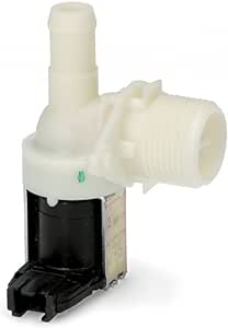 ELETTROVALVOLA 1 VIA 90° USCITA 15mm ATTACCO CON MORSETTIERA ADATTABILE LAVATRICE WHIRLPOOL - IGNIS - BAUKNECHT