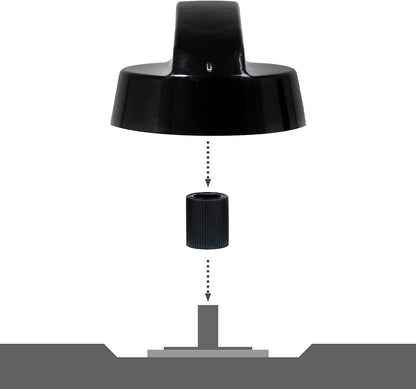 MANOPOLA POMELLO CUCINA PIANO COTTURA NERA UNIVERSALE