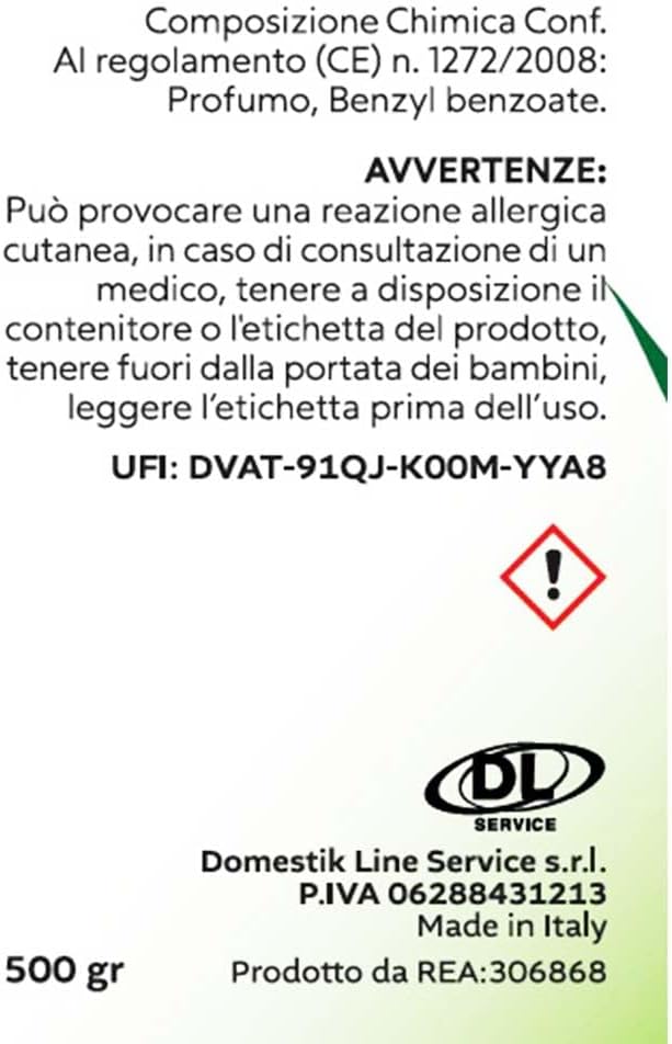 CRISTALLI PROFUMATI PER BUCATO "FRESH FRUIT COCCO E LIME" IGIENIZZANTE - ANTICALCARE - AMMORBIDENTE