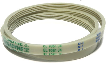 CINGHIA ELASTICA EL 1061 J4 ADATTABILE PER MOTORE LAVATRICE SILTAL