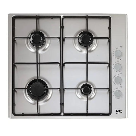 PIANO COTTURA A GAS 4 FUOCHI DA 60 CM BEKO HIGG641C3SX