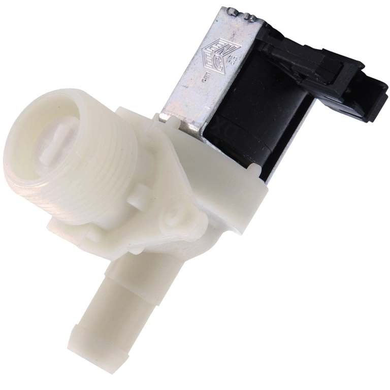 ELETTROVALVOLA 1 VIA 90° USCITA 15mm ATTACCO CON MORSETTIERA ADATTABILE LAVATRICE WHIRLPOOL - IGNIS - BAUKNECHT