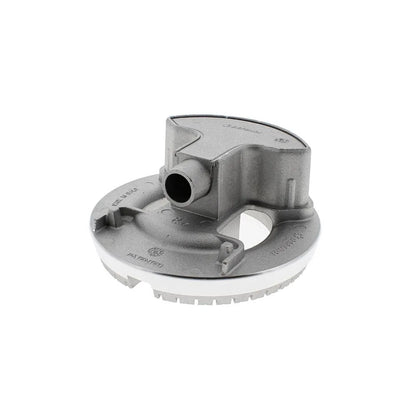 BRUCIATORE TRIPLA CORONA MINI WOK CON TUBO LATERALE B2711 ADATTABILE PER PIANI COTTURA WHIRLPOOL - ARISTON - INDESIT