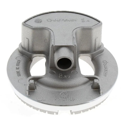 BRUCIATORE TRIPLA CORONA MINI WOK CON TUBO LATERALE B2711 ADATTABILE PER PIANI COTTURA WHIRLPOOL - ARISTON - INDESIT