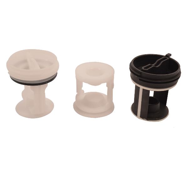 KIT FILTRO POMPA DI SCARICO ORIGINALE PER LAVATRICI INDESIT - HOTPOINT ARISTON - WHIRLPOOL - IGNIS - BAUKNECHT