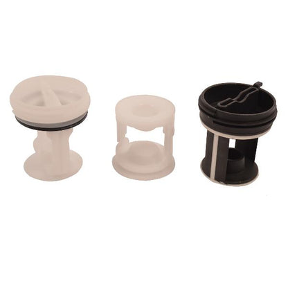 KIT FILTRO POMPA DI SCARICO ORIGINALE PER LAVATRICI INDESIT - HOTPOINT ARISTON - WHIRLPOOL - IGNIS - BAUKNECHT