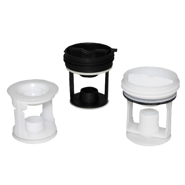 KIT FILTRO POMPA DI SCARICO ORIGINALE PER LAVATRICI INDESIT - HOTPOINT ARISTON - WHIRLPOOL - IGNIS - BAUKNECHT