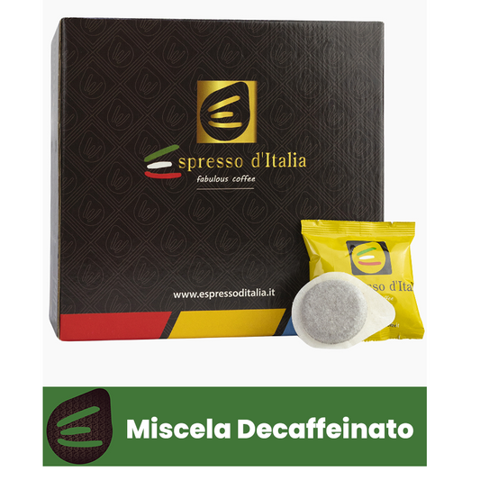 BOX DA 50 CIALDE ESPRESSO D'ITALIA MISCELA DECAFFEINATO