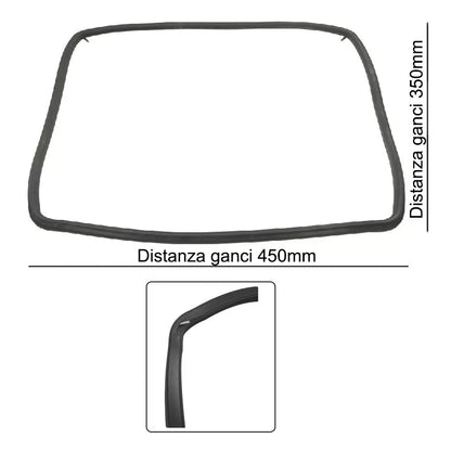 GUARNIZIONE PORTA FORNO 4 LATI ADATTABILE PER FORNI LOFRA