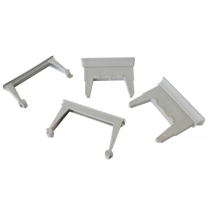 KIT 2 POMELLI GRIGLIA + SUPPORTI POMELLI  133.0064.071 ORIGINALE PER CAPPE FABER - FRANKE - WHIRLPOOL