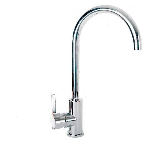 ELLECI MISCELATORE CROMATO MONOCOMANDO A CANNA ALTA TONDA