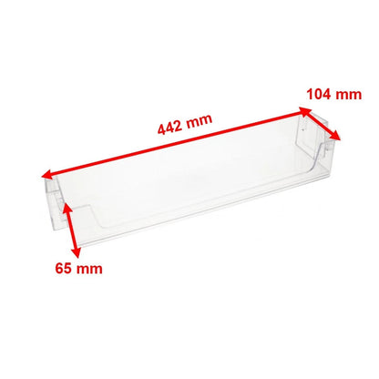 BALCONCINO PORTABOTTIGLIE 481010665749 ORIGINALE PER FRIGORIFERO WHIRLPOOL