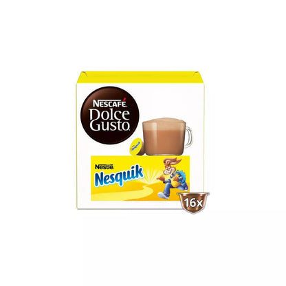 BOX DA 16 CAPSULE NESTLE' "NESQUIK" ORIGINALI NESCAFE' DOLCE GUSTO