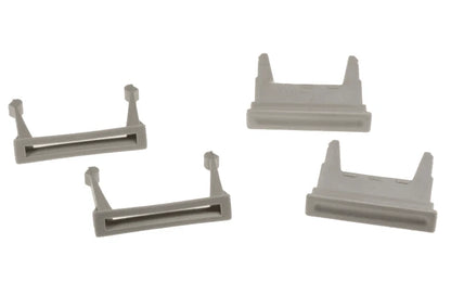 KIT 2 POMELLI GRIGLIA + SUPPORTI POMELLI  133.0064.071 ORIGINALE PER CAPPE FABER - FRANKE - WHIRLPOOL